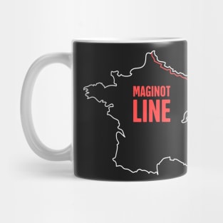 World War II French Maginot Line Mug